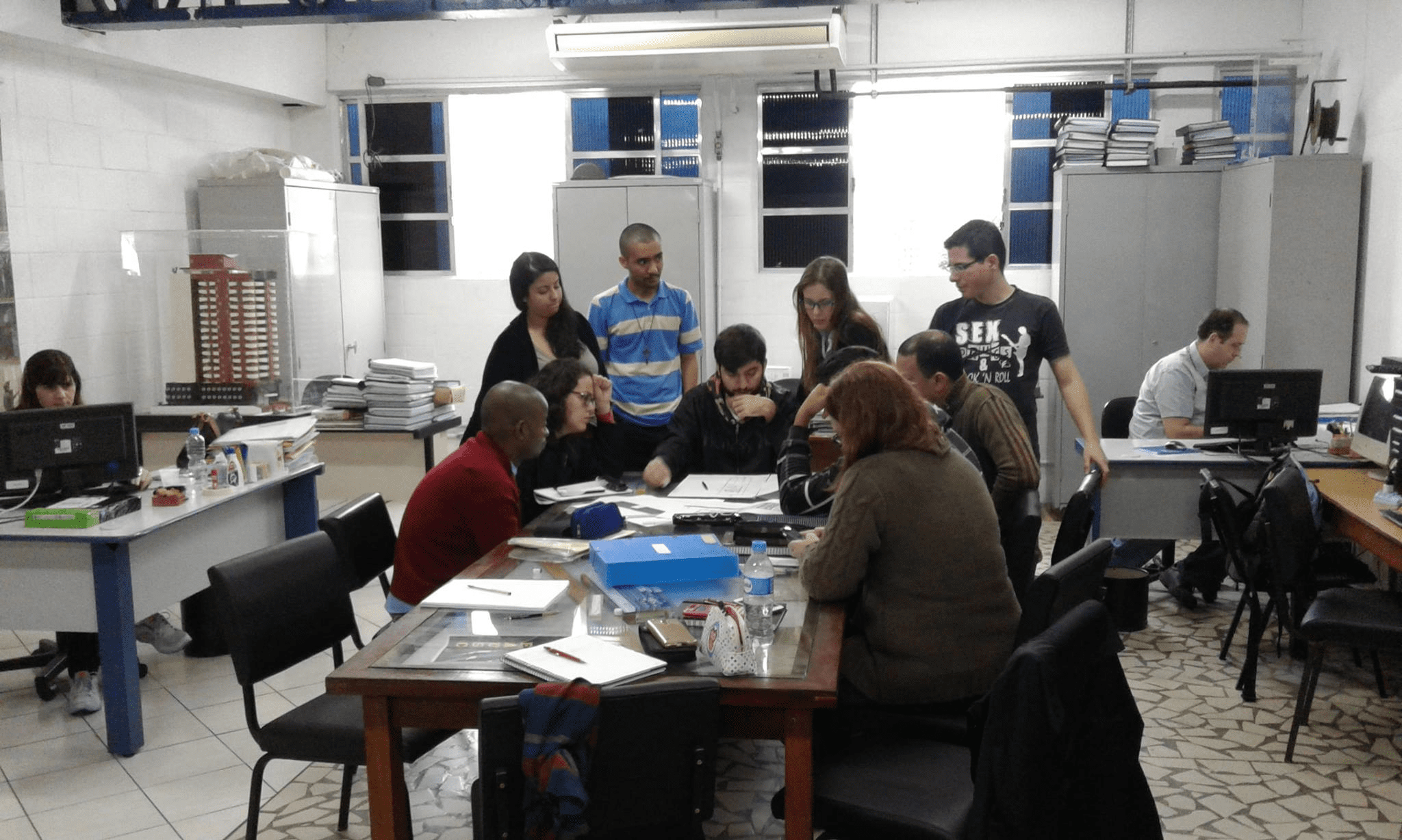 Os Laboratórios de Engenharia e Arquitetura​ da Unisanta oferecem infraestrutura avançada para ensino, pesquisa e elaboração de projetos.