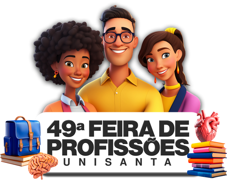 “Descubra cursos, profissões e oportunidades na Feira de Profissões da Unisanta. Explore carreiras, conheça professores e planeje seu futuro acadêmico e profissional.”
