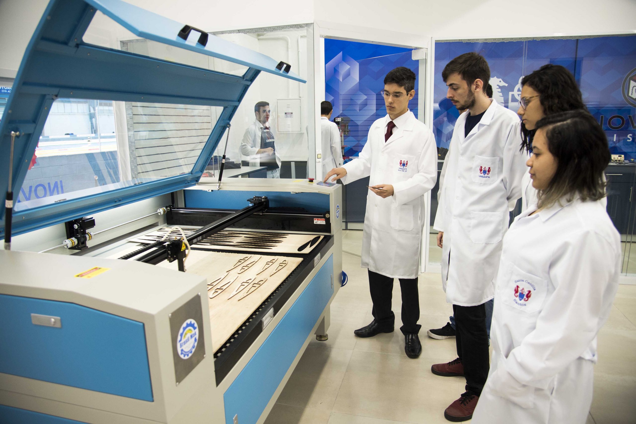 Laboratório de inovação da Unisanta